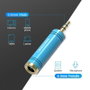 Vention Adaptador de audio Jack 3,5 mm macho a Jack 6,5 mm hembra Azul VAB-S04-L